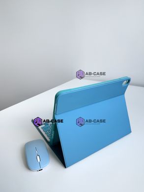 Чохол для iPad 10.9 (Air4/Air5) з клавітатурою, тачпадом та мишкою - Sky Blue