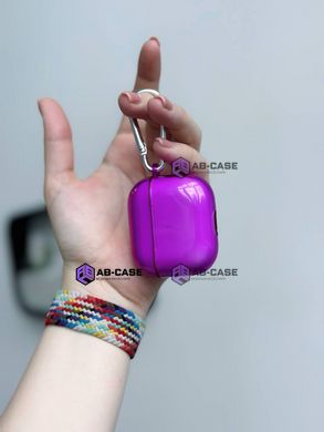 Чохол для AirPods PRO напівпрозорий Neon Case Purple