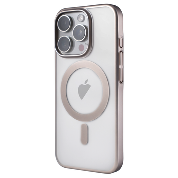 Чехол для iPhone 16 Pro Max : Frosted Titan Case with MagSafe - Titanium Gray