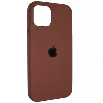 Чохол Silicone Case iPhone 14 Plus FULL (№65 Brown chocolate)