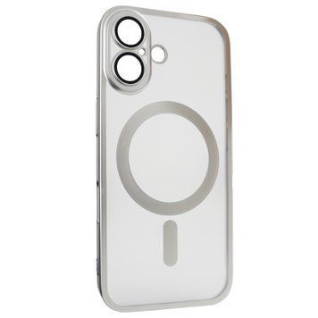 Чохол для iPhone 17 : Titan Frame Matte PC MagSafe Case &ndash; Titanium