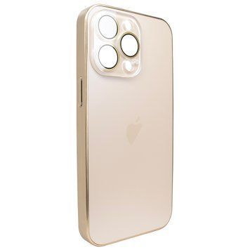 Чохол для iPhone 13 Pro Max матовий AG Titanium Case Golden
