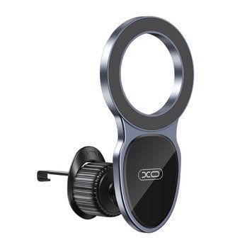 Автотримач XO C154 Round Drip Magnetic Air Vent, Чорний