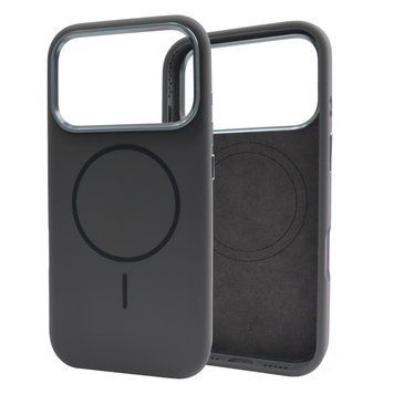 Чохол для iPhone 17 Pro No Logo Silicone Case with MagSafe - Gray