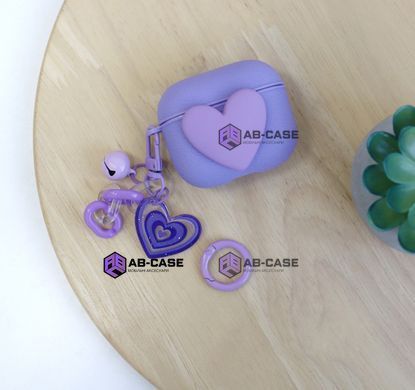 Чехол Soft Heart для AirPods Pro 2 - Hot Pink