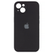 Чехол Silicone Сase для iPhone 15 Plus Full Camera №18 Black