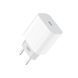 Зарядное устройство 20W (1 Type-C) XO L129 PD (White)