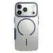 Чохол для iPhone 17 Pro : Metal Frame Crystal Case &ndash; Blue
