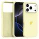 Чехол для iPhone 18 Pro &ndash; Silicone Case Full (№51 Mellow Yellow)