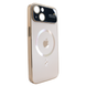 Чехол для iPhone 13 PC Slim Case with MagSafe с защитными линзами на камеру Champaign Gold