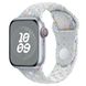 Ремешок для Apple Watch (38mm, 40mm, 41mm) Silicone Band Nike - Pure Platinum