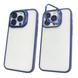 Чехол для iPhone 12 Guard Stand Camera Lens с линзами и подставкой Dark Blue