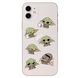 Чехол прозрачный Print Baby Yoda (Star Wars) для iPhone 12