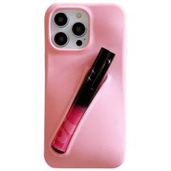 Чехол для iPhone 15 Pro Lipstick Case - Pink