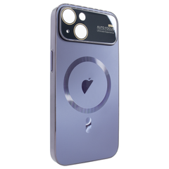 Чехол для iPhone 13 PC Slim Case with MagSafe с защитными линзами на камеру Deep Purple