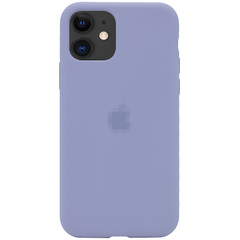 Чехол Silicone Case для iPhone 11 FULL (№46 Lavender Gray)