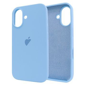 Чехол для iPhone 16 Silicone Case FULL (№5 Lilac)
