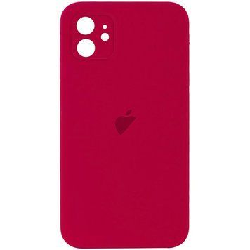 Чехол Square Case (iPhone 11, №36 Rose Red)