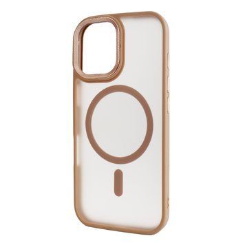 Чехол для iPhone 16: Nofelet MATT Case with MagSafe &mdash; Desert Gold