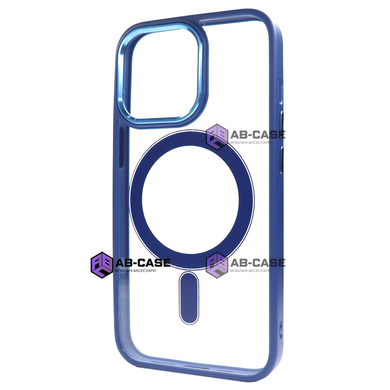 Чехол Crystal Guard with MagSafe для iPhone 14 Plus Dark Blue