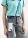Чохол для iPhone 13 mini : з ремінцем прозорий Crossbody &ndash; Cobalt Blue 2