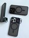 Чехол для iPhone 14 Pro Max Hybrid Camera Stand with MagSafe с подставкой Navy Blue 9