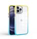 Чохол Crystal Guard Gradient, для iPhone 12/12 Pro (Yellow-Blue) 1