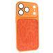 Чохол для iPhone 17 Pro Max : AITO PU-Leather Leopard Case &ndash; Starry Orange