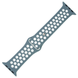 Ремінець для Apple Watch (42mm, 44mm, 45mm, 46mm, 49mm) : Silicone Band Nike &ndash; (Pine Green-White)