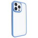 Чехол матовый для iPhone 13 Pro MATT Crystal Guard Case Blue