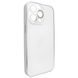 Чехол для iPhone 15 Pro Max матовый AG Titanium Case White