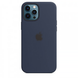 Чохол для iPhone 16 Pro Max Silicone Case FULL (№8 Midnight Blue)