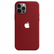 Чохол Silicone Case на iPhone 12 | 12 pro FULL (№33 Dark Red)