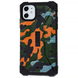 Тактичний протиударний чохол UAG Pathfinder камуфляжний на iPhone 11 (6.1") (Orange-Green)