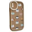 Чохол для iPhone X/XS : Paws Case (Little Friends - Brown)