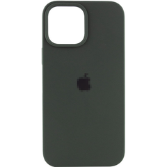 Чехол Silicone Case для iPhone 15 Pro Max FULL (#70 Cyprus green)