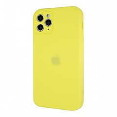 Чехол Silicone Case FULL CAMERA (square side) (для iPhone 12 pro) (Flash)