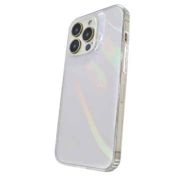 Чохол прозорий для iPhone 14 Pro Hologram Case Rainbow