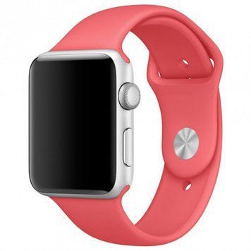 Силиконовый ремешок для Apple Watch (38mm, 40mm, 41mm, [42mm Series 10/11], №28 Caramel, S)