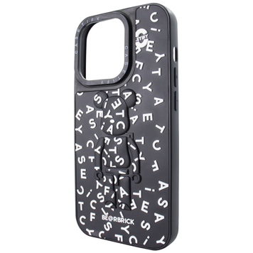 Чохол для iPhone 15 Pro Max СaseTify, Bear Letters - Black