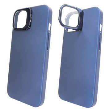 Чохол Stent для iPhone 14 Pro Max матовий з підставкою Midnight Blue