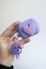 Чехол Soft Heart для AirPods Pro 2 - Light Purple 5