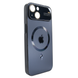 Чохол для iPhone 13 PC Slim Case with MagSafe із захисними лінзами на камеру Graphite Black 1