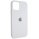 Чехол для iPhone 16 Pro Max Silicone Case FULL (№9 White)