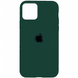 Чохол Silicone Case на iPhone 12 pro Max FULL (№49 Forest Green)