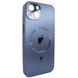 Чехол для iPhone 13 - AG Titanium Case with MagSafe с защитой камеры Blue 1