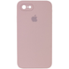 Чохол Silicone Case FULL CAMERA (square side) (на iPhone 7/8/SE2, Pink Sand)