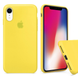 Чехол Silicone Case для iPhone XR FULL (№4 Yellow)