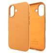 Чохол для iPhone 16 Leather Case PU with MagSafe - Golden Brown