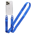 Прозорий чохол для iPhone 11 Pro з ремінцем Crossbody Blue